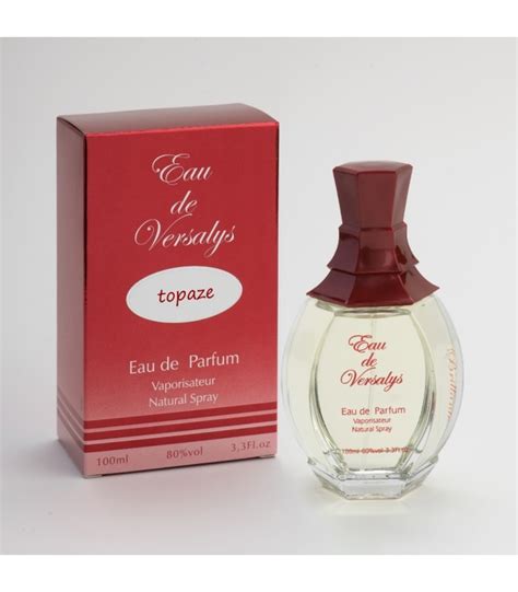 Eaux de Parfums Versalys Description Olfactive.